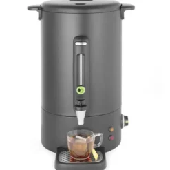 Dryckvärmare-Kaffevärmare med droppfri kran svart Concept Line 10 l - Hendi 211458
