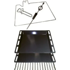 Ugnar-Kaiser - Fyr elektrisk inbyggd i Empire-stil - 60 cm - Självbärande - Av Kaiser, lyxigt märke - 67 liter