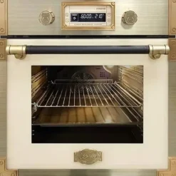 Kaiser EH 6427 ElfAD+KCT 6715 F Ara, Retro Pyrolyse inbyggnadsugn 73L+glaskeramisk spishäll 60 cm