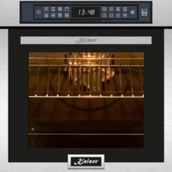 Spisar-Kaiser EH 6306 R+KCT 6705 RI HERD, Fyra inbyggnadsugnar, inox, 79L + induktionshäll 60 cm