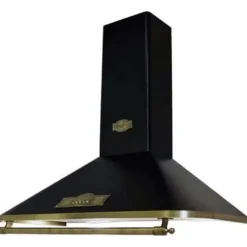 Kaiser Empire Rétro Vägghängd köksfläkt 90 cm, Vägghängd fläkt, Lyx tillverkare Kaiser, 3 hastigheter, 910m³/h, LED-belysning