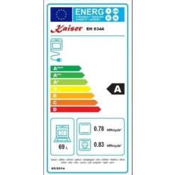 Spisar-Kaiser Ensemble av induktionshäll EH 6344+KCT 97 FI, Elektrofyr, Air fryer, 79L + induktionsspis 90 cm