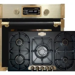 Kaiser Four Set EH 6427 AD+KG 9325 Em, Retro Pyrolyse inbyggnadsugn 73L + gasspis, 90 cm