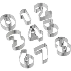 Kakformar i 35-Pack - Siffror och bokstäver