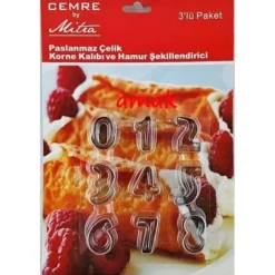 Kakformar-kakformar SIFFROR 0-9 | MJ9604
