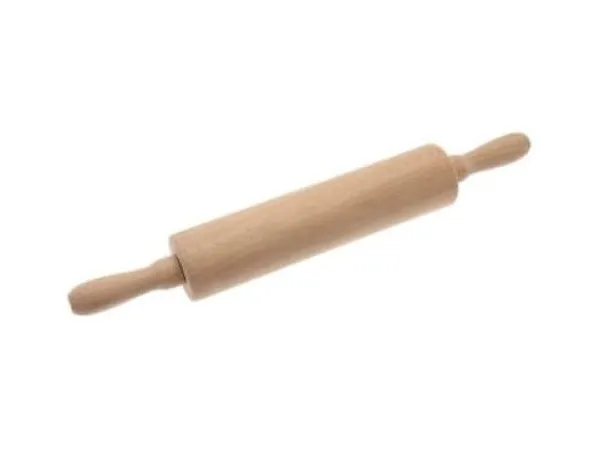 Kavlar-Kakrulle 25/43 cm med metallskaft Bokträ,10 st/krt