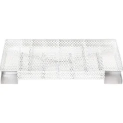 vidaXL Kallgenerator - Rostfritt stål - 8 kammare - 35 cm - Träflis - Silverfärgad