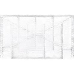 vidaXL Kallgenerator - Rostfritt stål - 8 kammare - 35 cm - Träflis - Silverfärgad