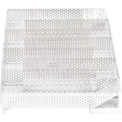 vidaXL Kallgenerator - Rostfritt stål - 8 kammare - 35 cm - Träflis - Silverfärgad