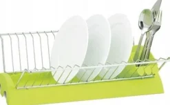 Kamille diskmaskinstork med en våning och bestickavrinning