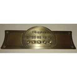 Köksfläktar-Kaminfläkt - Lyx Kaiser - Empire - 90 cm - Elfenben - Handtag i brons