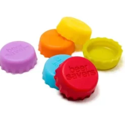 Flaskkapsyler-Kapsyler för ölflaskor - SHOP-STORY - Set med 6 - Slumpmässiga färger - 1 års garanti - Leverans inom 48 timmar