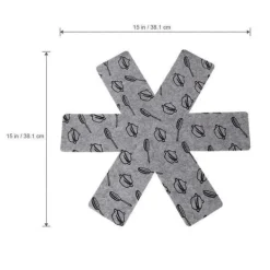 Grytlappar & Grillvantar-Kastrull-/Stekpanneskydd 38 cm, 5-pack