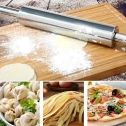 Kavlar-Kavel av rostfritt stål Non-stick Bakverk Deg Bakning Kök - 43 cm