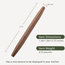 Kavlar-Kavel för bakning - skärkavel i Muso-trä - HU-XI-201