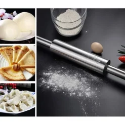 Kavlar-Kavel i rostfritt stål Non Stick Kavel för att baka deg Pizza Paj Bakning Verktyg Kökstillbehör