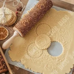 Kavlar-Kavelbräda - TD® - Snöflinga - Naturligt trä - 35x5 cm - Diskmaskinssäker