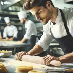 Kavlar-Kaveljärn - Ipea - BSHDMATLEG - Högkvalitativt trä - Bekväm handtag - 44 cm lång