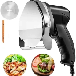 Elektriska Knivar-Kebabskärare, Elektrisk Trådlös, 0-8mm Skärning, Elektrisk skivare