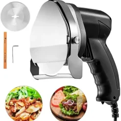 Elektriska Knivar-Kebabskärare, Elektrisk Trådlös, 0-8mm Skärning, Elektrisk skivare