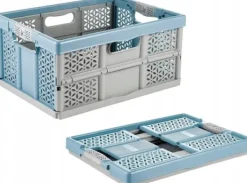 keeeper professional hopfällbar låda "lea", 32 liter, nordiskt blå lastkapacitet: 30 kg, mjuka handtag, material: PP/TPE, - 1 st (10296680000)