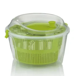 Kela 11906 Mailin Salladsillare Plast Grön 24,5 x 24,5 x 17,5 cm: Kök & Hem