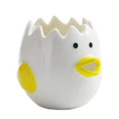 Keramisk äggavskiljare Kycklingform Äggulaseparator Köksprylar