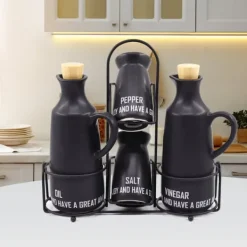 Keramisk kryddset 5 delar MAESTRO Eco Style MR-20029-04S