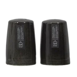 Salt- & Pepparströare-KERAMISK SALT- OCH PEPPARSKAKARE Set Negro