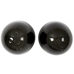 Salt- & Pepparströare-KERAMISK SALT- OCH PEPPARSKAKARE Set Negro