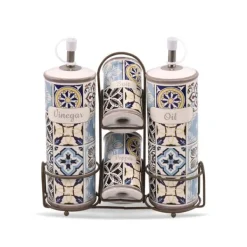 Keramiskt kryddset 5-delat MAESTRO Holiday in Porto MR-20005-04S