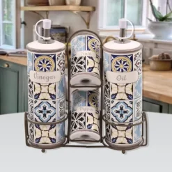 Keramiskt kryddset 5-delat MAESTRO Holiday in Porto MR-20005-04S