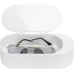 40KHz HF Ultraljudsrengöringsmaskin 30W för glasögon, smycken, hushållsrengöringsapparat 400ml EU-kontakt 220V