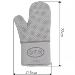 Grytlappar & Grillvantar-KINGHOFF KH-1837 TEXTILKÖKSKYDDSHANDSKAR