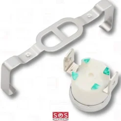 Whirlpool Torktumlare-Kit 2 Klixons + monteringsstöd för SL för torktumlare - BVMPIECES