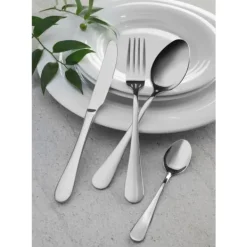 Matbestick-Kitchen Line rostfritt stål kaffe- och teskedar 146mm 12 st Hendi 764244