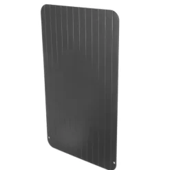 Kök Snabbtina tallrik Aluminium avfrostningsbricka Skärbräda för fryst kött skaldjur