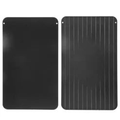 Kök Snabbtina tallrik Aluminium avfrostningsbricka Skärbräda för fryst kött skaldjur