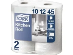 Pappershanddukar-Køkkenrulle Tork Advanced Ekstra lang 2-lag 39.2m ark B14xH20.6cm,7 pk x 2 rl/krt