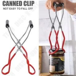 Köksaccessoar - TD® - Burkpresse - Rostfritt stål - 22,5x15cm - Multifunktionell