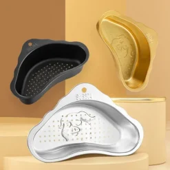 Diskhokorgar-Köksavloppskorg Rostfritt stål Svart Köksavloppssil för Hem