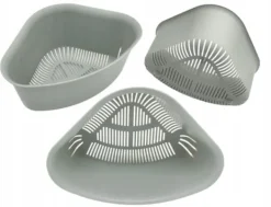 Diskhokorgar-Köksavrinning för hörndiskho för grönsaker och frukt 23x16,5 cm