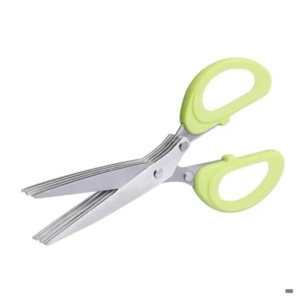 Köksaxar - EUROWEB - 5 blad - Rostfritt stål - Ergonomisk design - 14 cm