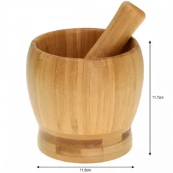 KÖKSBAMBUMORTEL 11cm KINGHOFF KH-1617