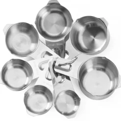 Mått & Måttskedar-Köksbar mätkopp 30 / 60 / 80 / 120 / 160 / 180 / 240 ml - set med 7 st.