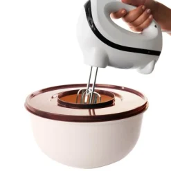 Vispskålar & Bunkar-Köksblandningsskål med lock 27 cm, 5 l