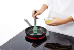 Köksborste - Lékué - 0208040V28 - Silikon platina - Ergonomiskt handtag - Motståndskraftig upp till 220°C