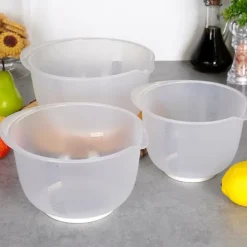 Köksbunke med mätkopp 1,5 / 2 / 2,5 l 3 st.