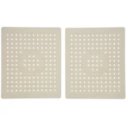 Köksdiskmatta 2 st livsmedelsklassat gummimaterial halkfri lätt att rengöra diskbänksskyddsmatta för kök