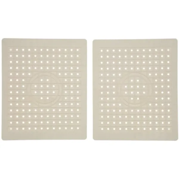 Köksdiskmatta 2 st livsmedelsklassat gummimaterial halkfri lätt att rengöra diskbänksskyddsmatta för kök